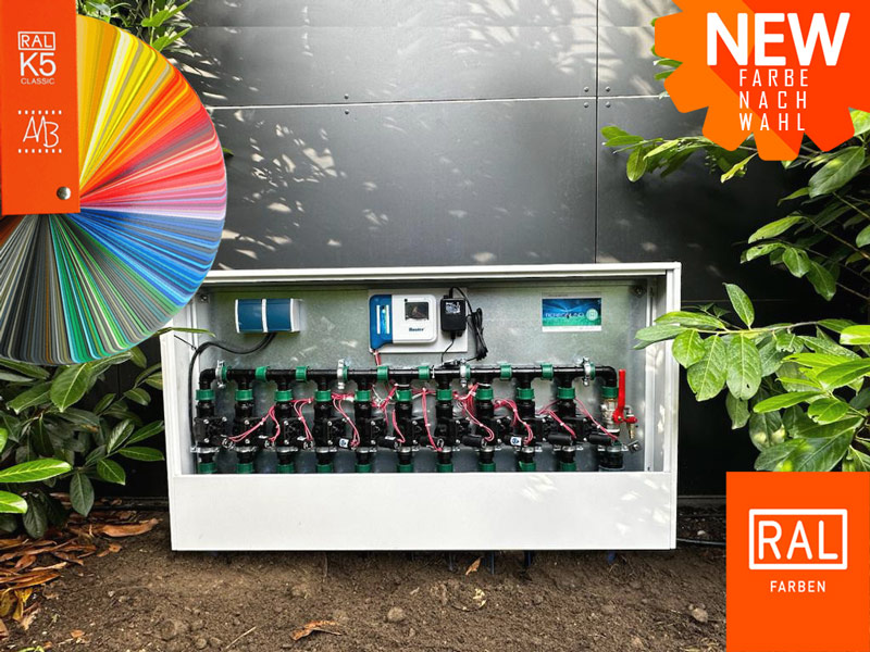 Verteilerschrank zu einer vollautomatisierten Bewässerungsanlage